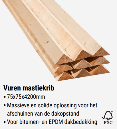 Vuren Mastiekrib
