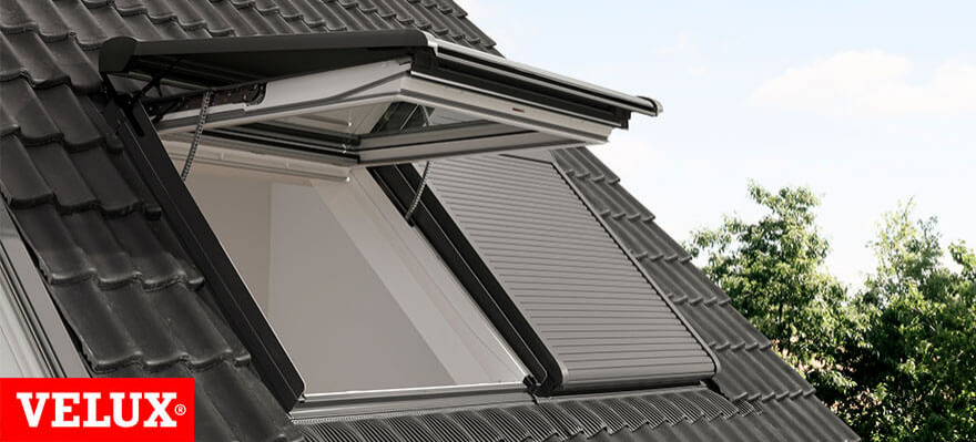 VELUX Tuimelraam met Zonwering