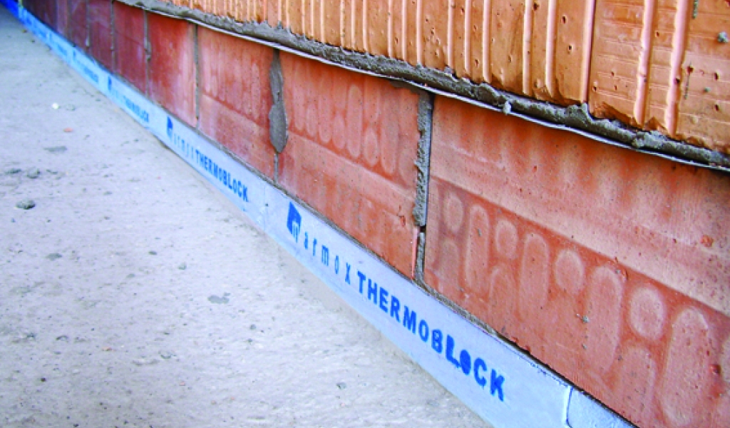 Reken met Marmox Thermoblock® af met koudebruggen 